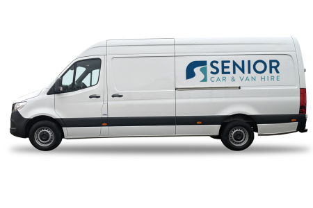 Mercedes Sprinter for hire from Senior Car & Van Hire